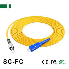 CPC02S-SCU-FCU SC/UPC-to-SC/UPC Single-mode Single-core Optical Fiber Patch Cord