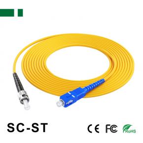 CPC02S-SCU-STU SC/UPC-to-ST/UPC Single-mode Single-core Optical Fiber Patch Cord