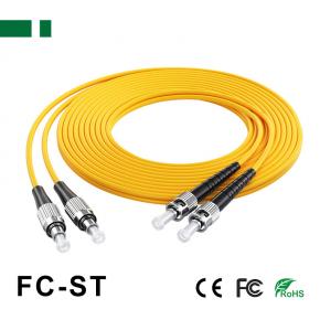 CPC02S-DFCU-STU FC/UPC-ST/UPC Single-mode Double-core Optical Fiber Patch Cord