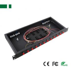 CFB-1012C/FC 12 Ports FC Fiber Optic Terminal Box for 19 Inch Rack Mount