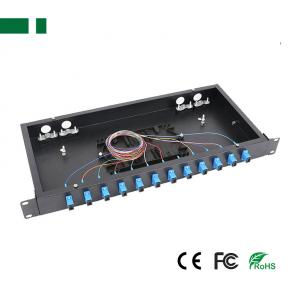 CFB-1012C/SC 12 Ports SC Fiber Optic Terminal Box for 19 Inch Rack Mount