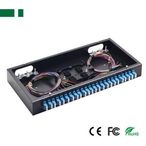 CFB-1024C/LC 24 Ports LC Fiber Optic Terminal Box for 19 Inch Rack Mount
