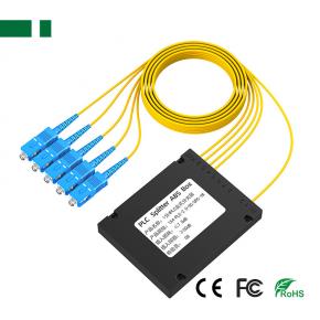 COS03-104P/SC 1*4 SC/UPC ABS Box PLC Optic Splitter