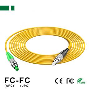 CPC02S-FCU-FCA FC/UPC-to-FC/APC Single-mode Single-core Optical Fiber Patch Cord