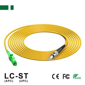 CPC02S-LCA-STU LC/APC-to-ST/UPC Single-mode Single-core Optical Fiber Patch Cord