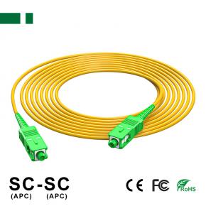 CPC02S-SCA-SCA SC/APC-to-SC/APC Single-mode Single-core Optical Fiber Patch Cord