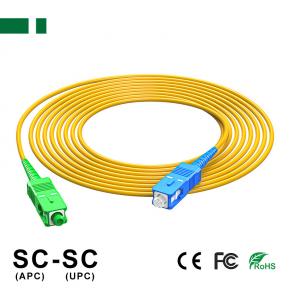 CPC02S-SCU-SCA SC/UPC-to-SC/APC Single-mode Single-core Optical Fiber Patch Cord