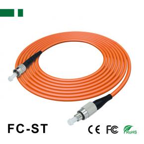 CPC01M2-FCU-STU FC/UPC-to-ST/UPC OM2 Single-core Optical Fiber Patch Cord