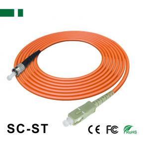 CPC01M2-SCU-STU SC/UPC-to-ST/UPC OM2 Single-core Optical Fiber Patch Cord