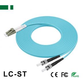 CPC01M3-DLCU-STU LC/UPC-to-ST/UPC OM3 Dual-core Optical Fiber Patch Cord