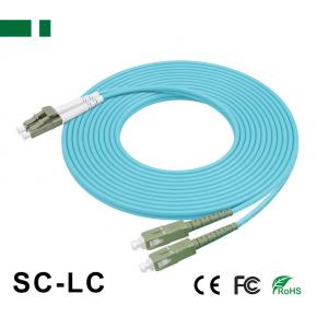 CPC01M3-DSCU-LCU SC/UPC-to-LC/UPC OM3 Dual-core Optical Fiber Patch Cord