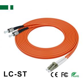 CPC01M2-DLCU-STU LC/UPC-to-ST/UPC OM2 Dual-core Optical Fiber Patch Cord