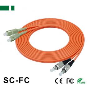 CPC01M2-DSCU-FCU SC/UPC-to-FC/UPC OM2 Dual-core Optical Fiber Patch Cord