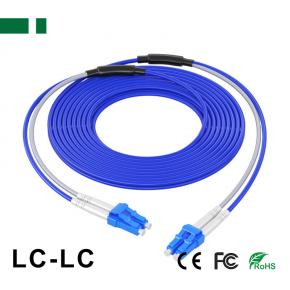CPC11SA-DLCU-LCU LC/UPC-LC/UPC Armored Single-mode Dual-core Optical Fiber Patch Cord