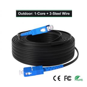 CPC32S-SCU-SCU Single core outdoor Fiber Optic Cable with SC Connector